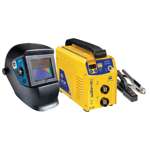 GYSMI E163 + LCD Helmet 9/13 Bundle - Hurstbourne Forge Welding Supplies