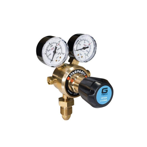 Oxygen Regulator Single Stage 2 Gauge 300 Bar - Hurstbourne Forge Welding Supplies