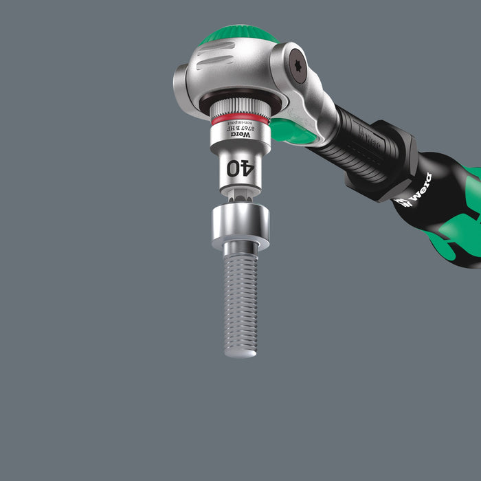 Wera 8767 B HF TORX® Zyklop bit socket with holding function, 3/8" drive, TX 15 x 35