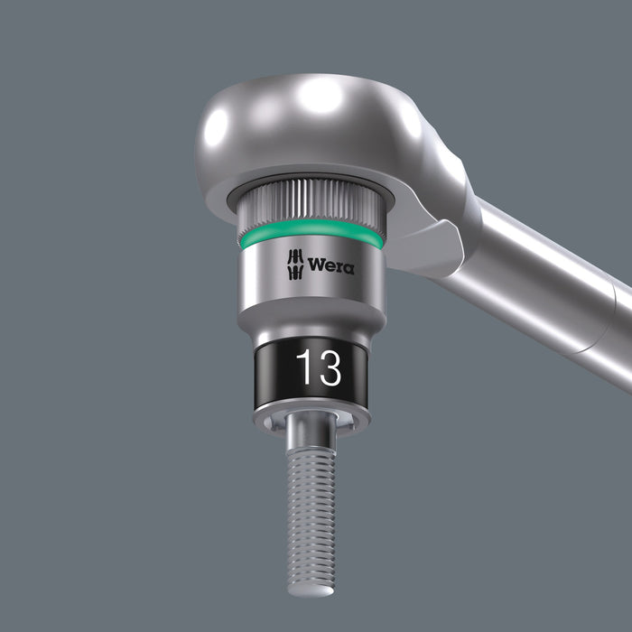 Wera 8790 HMC HF Zyklop socket with 1/2" drive with holding function, 10 x 37 mm