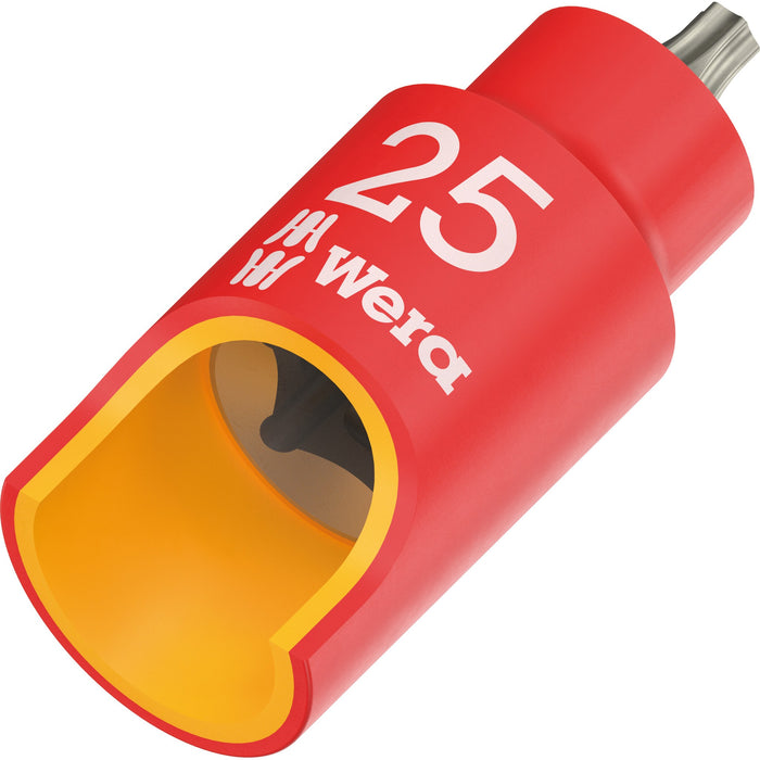 Wera 8767 B VDE HF TORX® Zyklop bit socket, insulated, with holding function, 3/8"