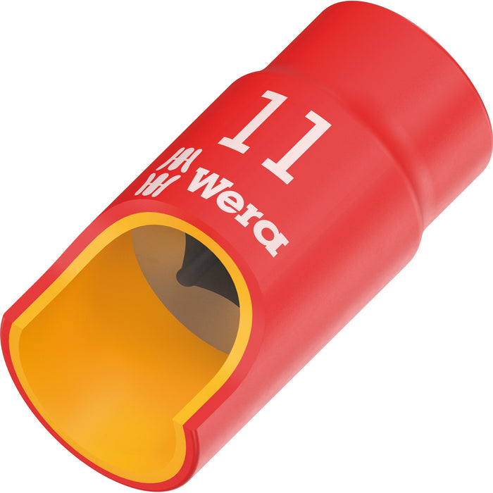 Wera 8790 B VDE Zyklop 3/8" socket, insulated, 6 x 46 mm