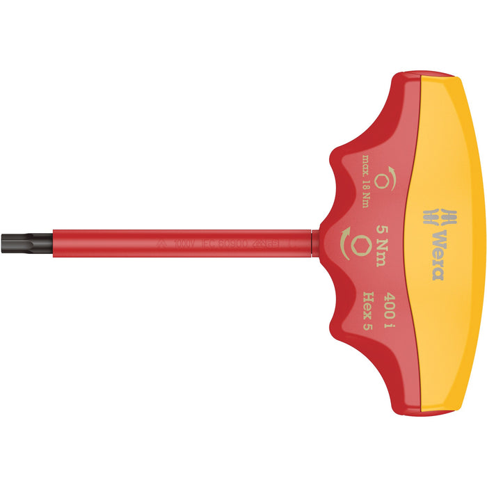 Wera 400 i VDE Hex Insulated torque-indicator, 5 mm x 5.0 Nm