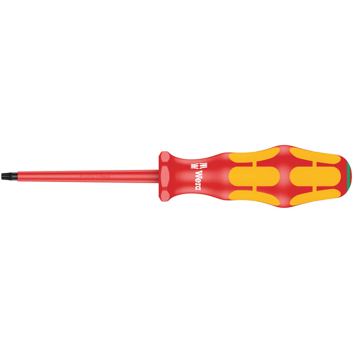 Wera 167 i VDE Insulated screwdriver for TORX® screws, TX 15 x 80 mm