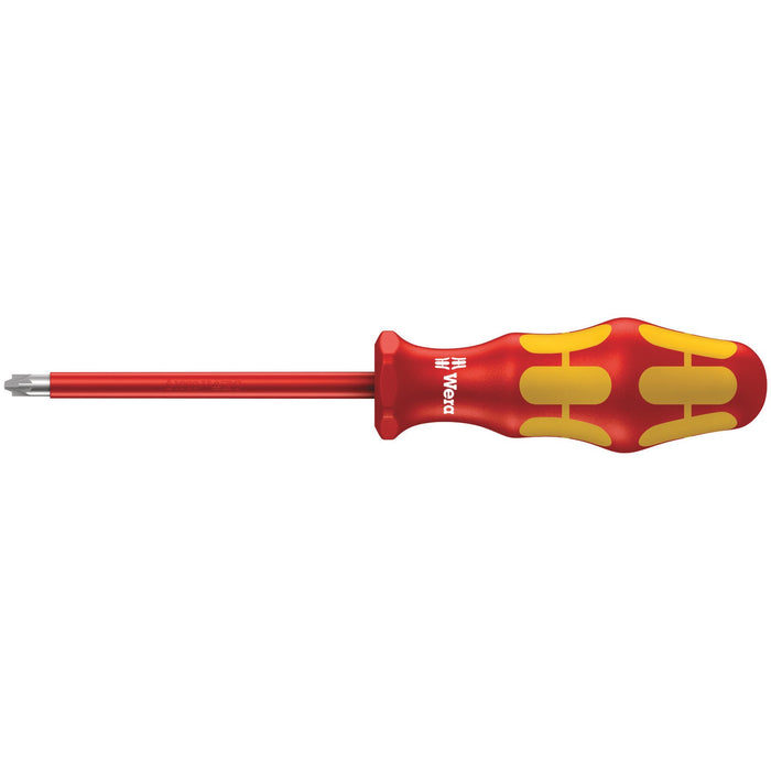 Wera 165 i PZ/S VDE Insulated screwdriver for PlusMinus screws (Pozidriv/slotted), # 1 x