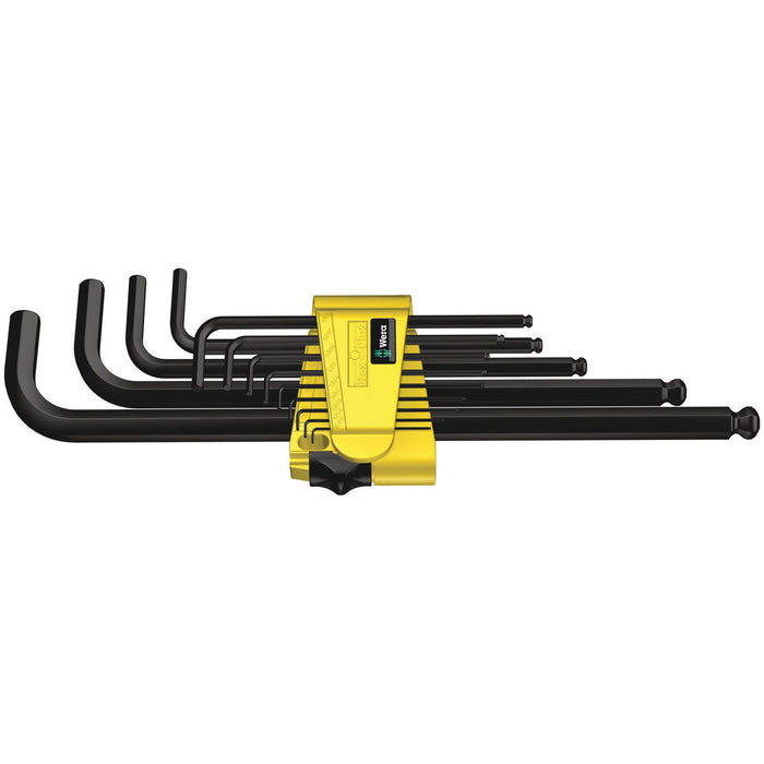 Wera 950/13 Hex-Plus Imperial 1 SB L-key set, imperial, BlackLaser, 13 pieces