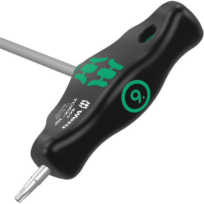 Wera 467 TORX® HF T-handle screwdriver with holding function, TX 25 x 100 mm