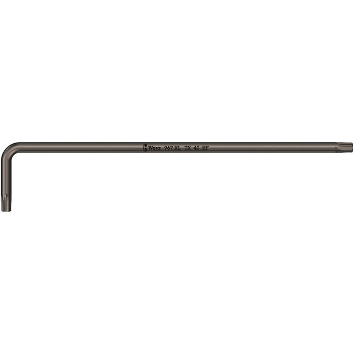 Wera 967 XL TORX® HF TORX® L-key with holding function, long, TX 40 x 224 mm