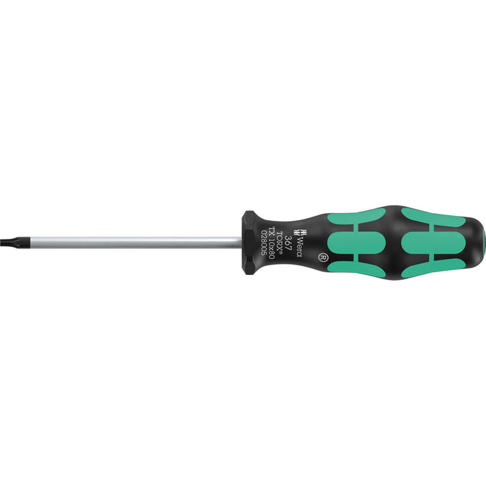 Wera 367 Screwdriver for TORX® screws, TX 10 x 80 mm