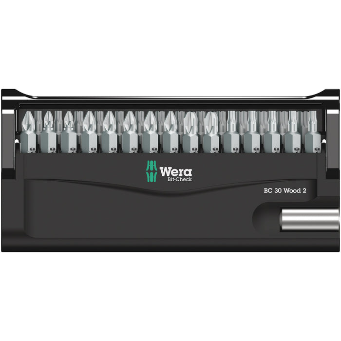 Wera Bit-Check 30 Wood 2 SB, 30 pieces