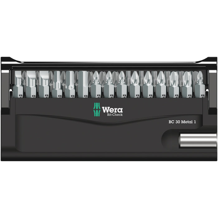 Wera Bit-Check 30 Metal 1 SB, 30 pieces