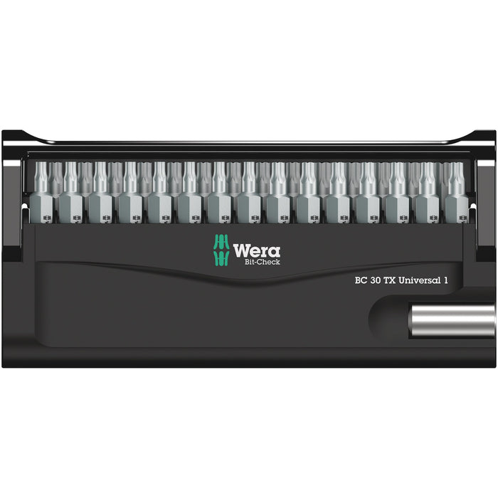 Wera Bit-Check 30 TX Universal 1 SB, 30 pieces