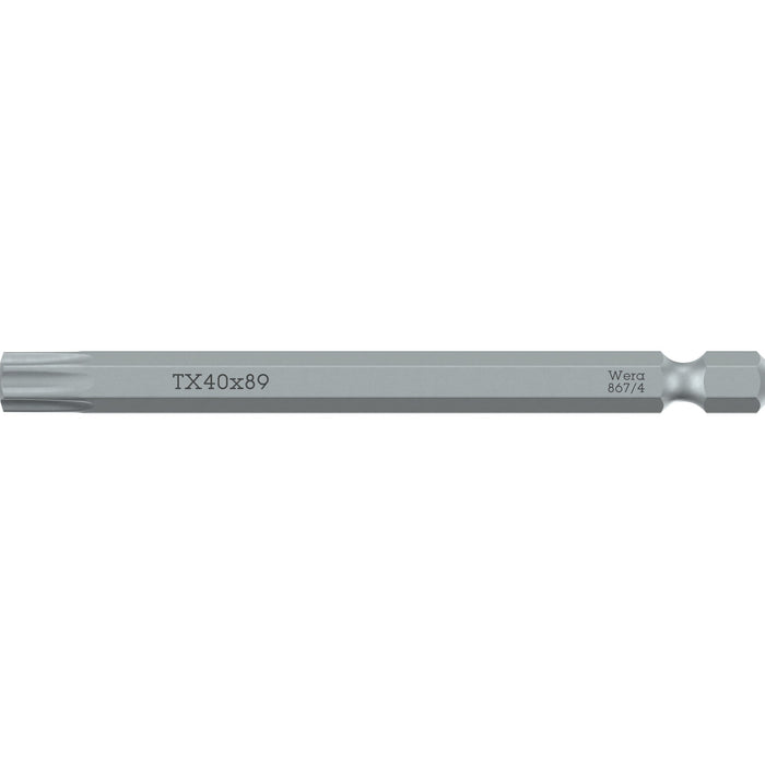 Wera 867/4 Z TORX® bits, TX 8 x 89 mm