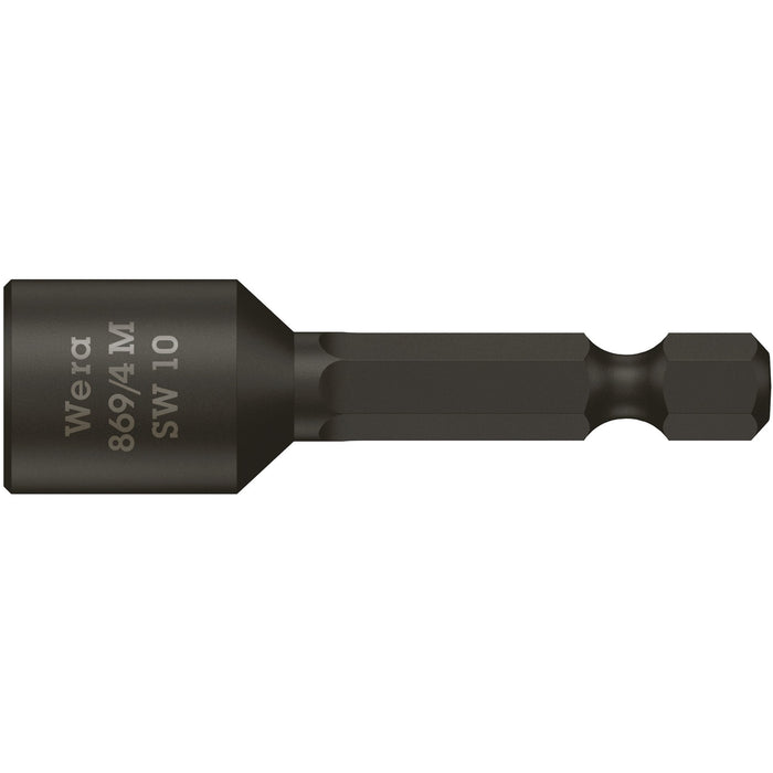 Wera 869/4 M Nutsetters, magnetic, 10 x 65 mm