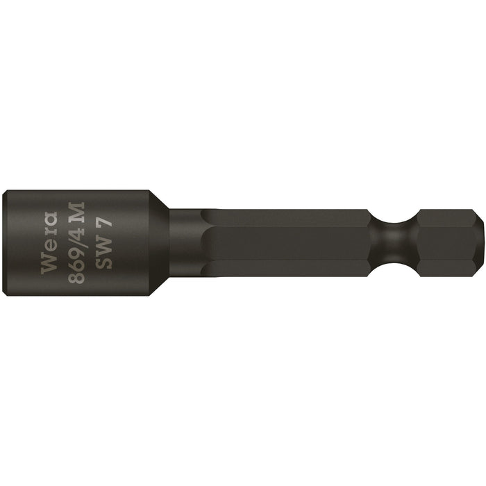 Wera 869/4 M Nutsetters, magnetic, 7 x 50 mm