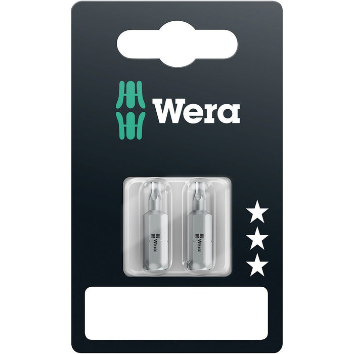 Wera 867/1 SB TORX® bits, TX 10 x 25 mm, 2 pieces