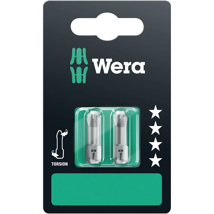 Wera 851/1 TZ SB bits, PH 2 x 25 mm, 2 pieces