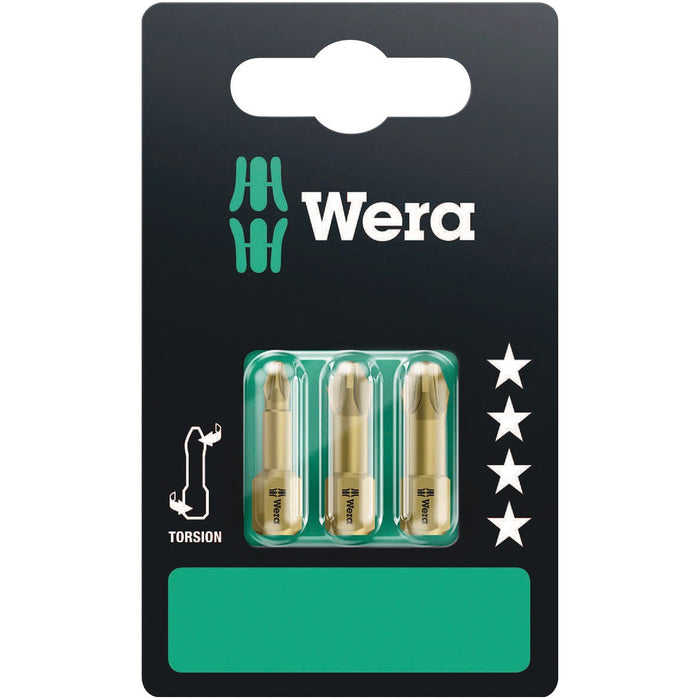 Wera 855/1 TH SB bits, PZ 2 x 25 mm, 2 pieces