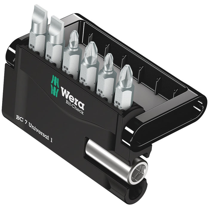 Wera Bit-Check 7 Universal 1 SB, 7 pieces