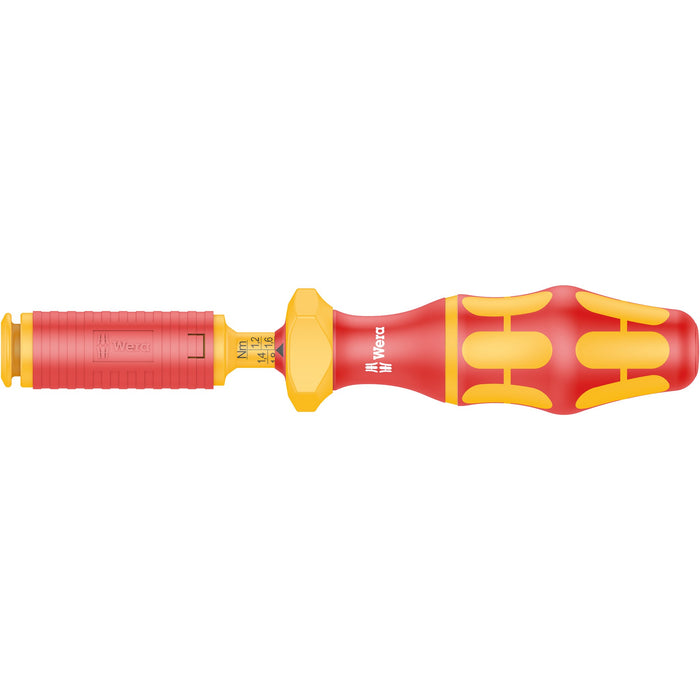 Wera Series 7400 VDE Kraftform adjustable torque handle (0.3-3.5 Nm), 7444 VDE x