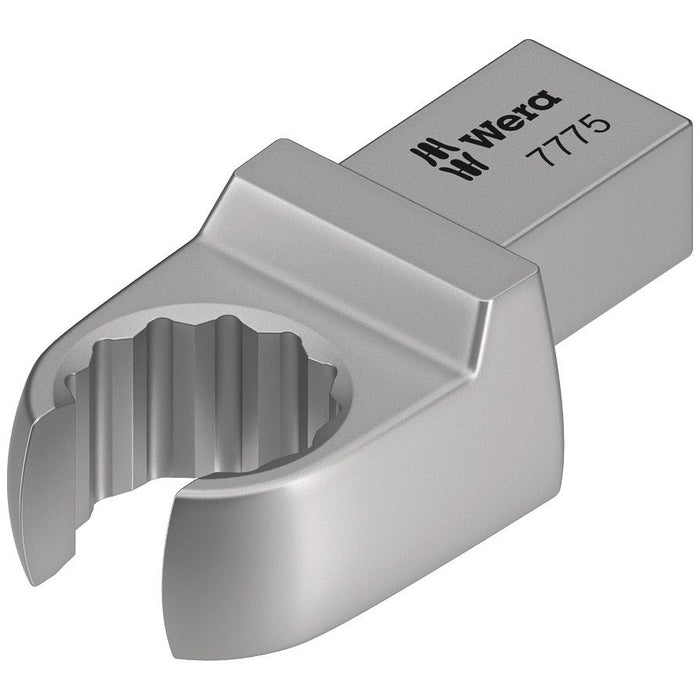 Wera 7775 Open ring spanner insert, 9x12 mm, 9x12 x 14 x 46.5 mm
