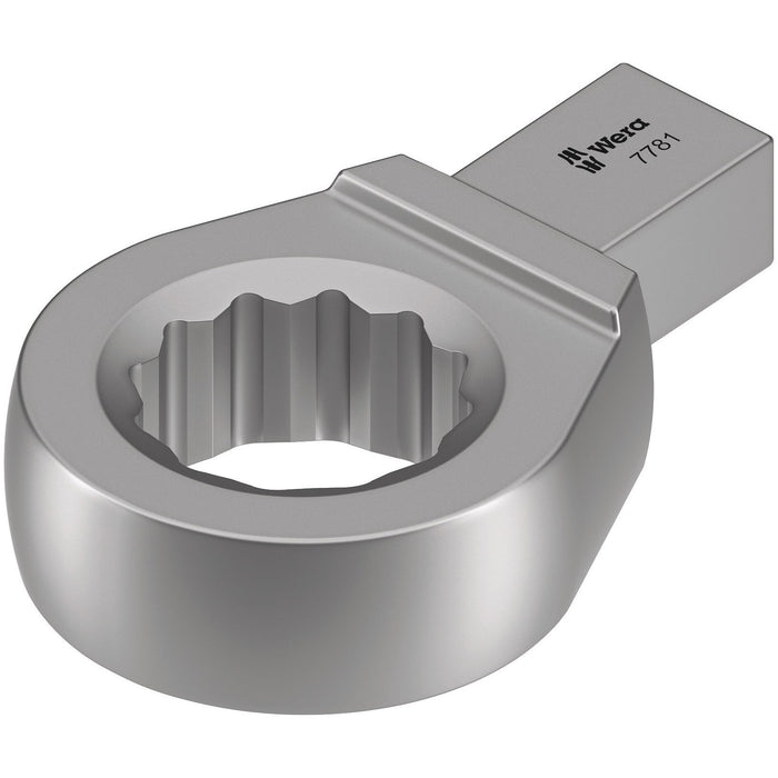 Wera 7781 Ring spanner insert, 14x18 mm, 14x18 x 34 x 81 mm