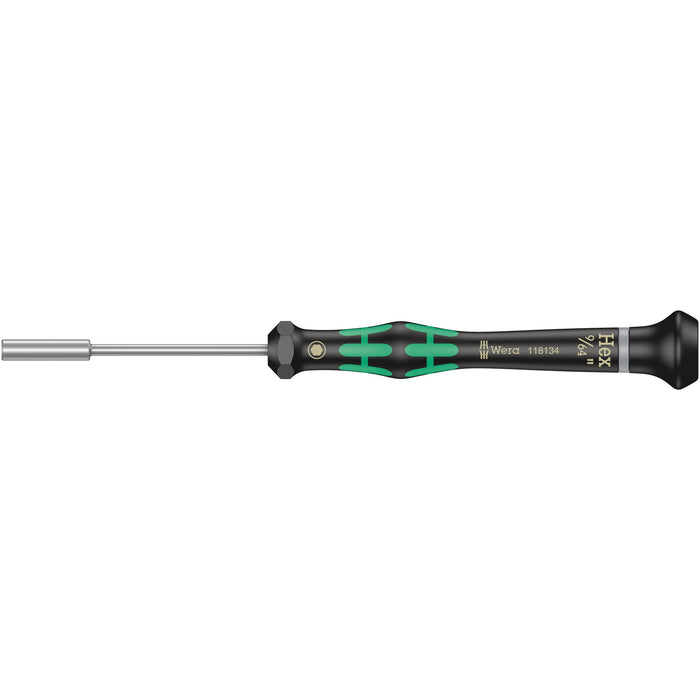 Wera 2069 Nutdriver for electronic applications, 9/64" x 60 mm