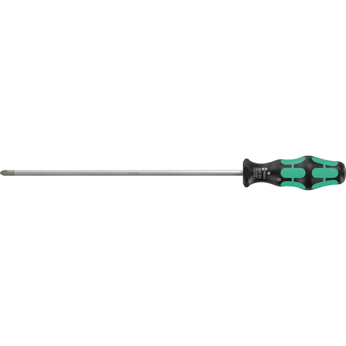 Wera 355 PZ Screwdriver for Pozidriv screws, PZ 2 x 250 mm