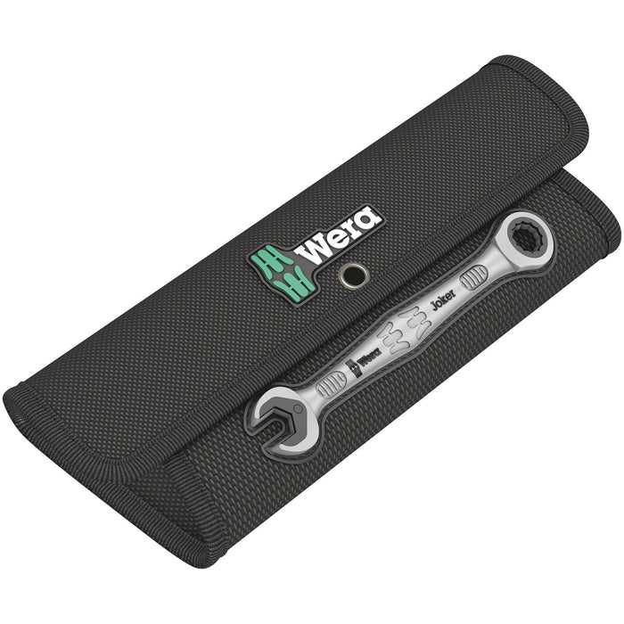 Wera 9459 Pouch 6000 for 8 Joker Ratcheting combination wrenches, 290 x 110 mm