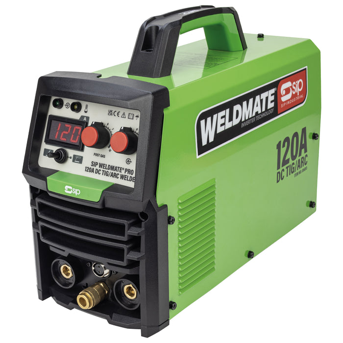 SIP WELDMATE® PRO 120A DC TIG/ARC Inverter Welder - Hurstbourne Forge Welding Supplies