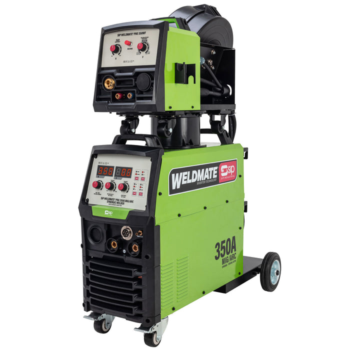 SIP WELDMATE® PRO 350A MIG/ARC Synergic Welder with Separate Wire Feed - Hurstbourne Forge Welding Supplies