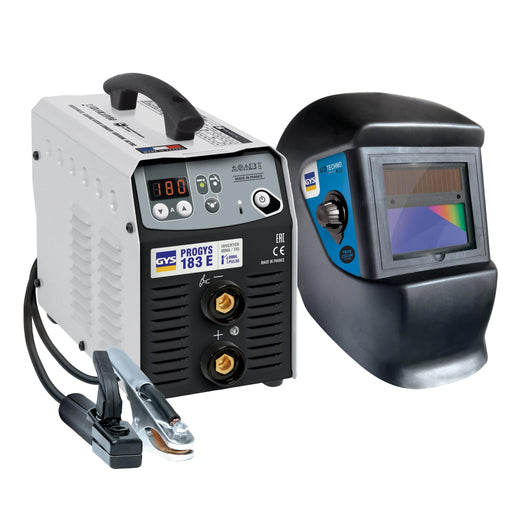 PROGYS 183E + LCD 9/13 True Color Helmet Bundle - Hurstbourne Forge Welding Supplies