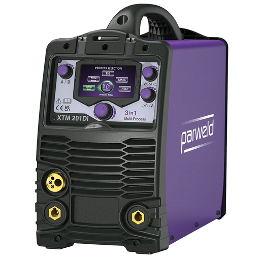 Parweld MIG Inverter XTM201DI 200A 110/230V - Hurstbourne Forge Welding Supplies