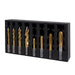 Versadrive Combo Set, #7, #F, 5/16, 27/64 TurboTip + 1/4, 5/16, 3/8, 1/2" Taps - Hurstbourne Forge Welding Supplies
