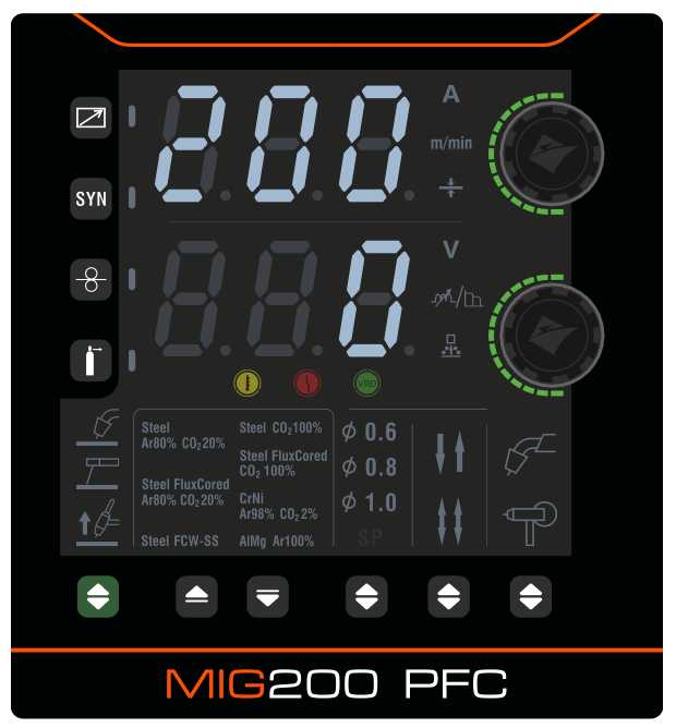 Jasic EVO 200 MIG PFC Inverter - Hurstbourne Forge Welding Supplies