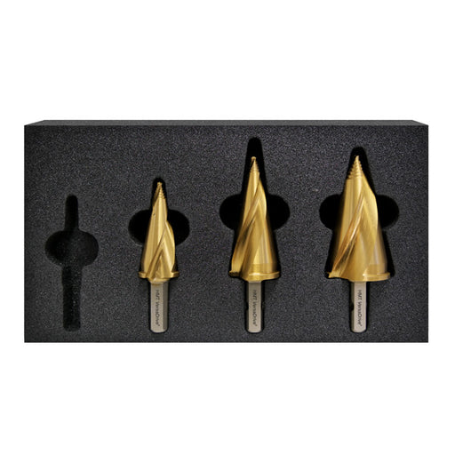VersaDrive® TurboTip Cone Cutter Set + Free Adapter - Hurstbourne Forge Welding Supplies