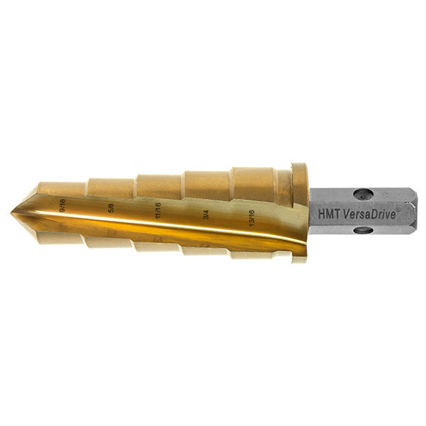 HMT VersaDrive ImpactaStep Cutter 13/16, 7/8, 15/16, 1, 1-1/16 - Hurstbourne Forge Welding Supplies