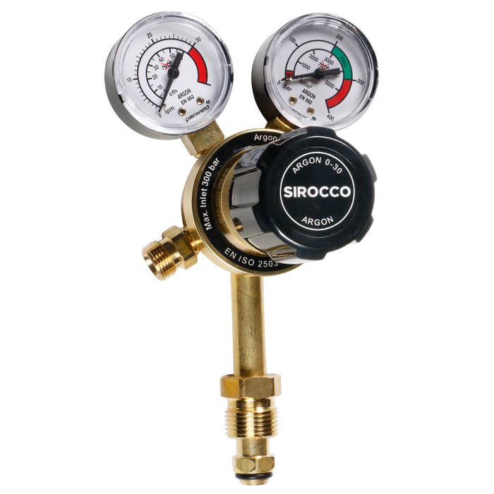 Argon Regulator Single Stage 2 Gauge 300 Bar