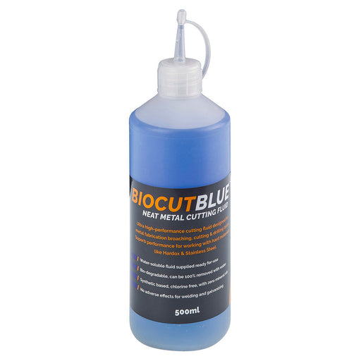HMT BioCut Blue Neat Cutting Oil 500ml x 20 - Hurstbourne Forge Welding Supplies