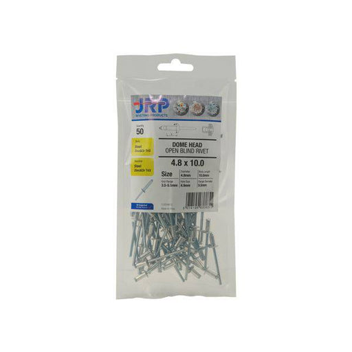 Steel/Steel Dome Rivets - 4.8x12 - Hurstbourne Forge Welding Supplies