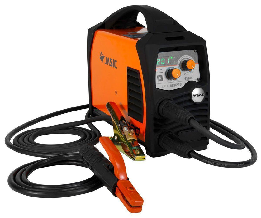 JASIC MMA Inverter ARC 200 PFC Welder with Case and Leads