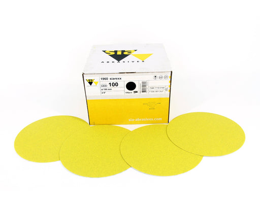 150mm Sanding Disc P120 - Hurstbourne Forge Welding Supplies