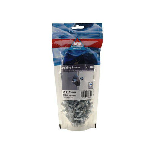 Stitching Screw Pouch x120 - 6.3x25mm - Hurstbourne Forge Welding Supplies