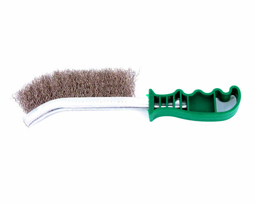 Stainless Steel Hand Wire Brush - Hurstbourne Forge Welding Supplies
