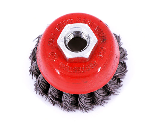 Wire Brush Cup 75mm - Hurstbourne Forge Welding Supplies