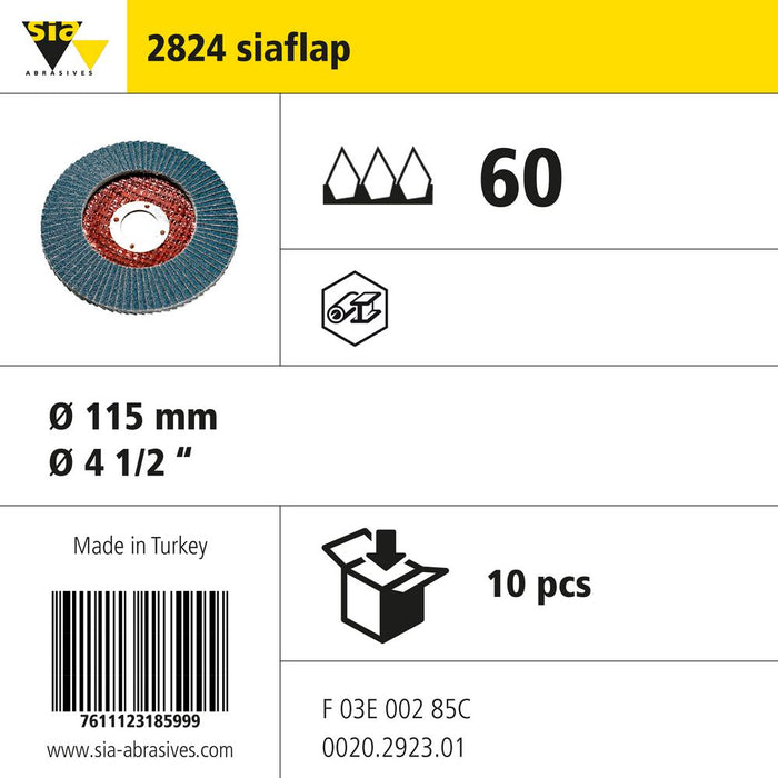 Product info — 2824 siaflap Ø115mm P60