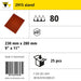 Product info — 2915 siarol 230x280mm P80 (Pack of 25)