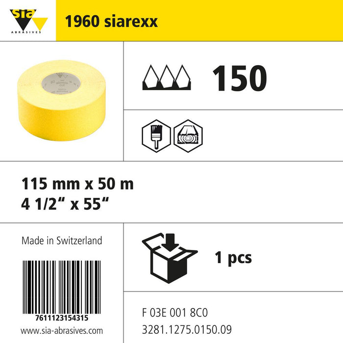 Product info — 1960 siarexx 115x50000mm P150