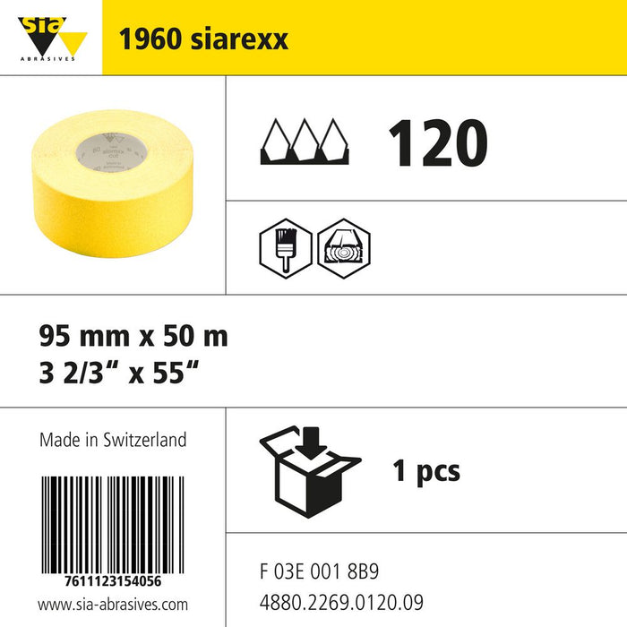 Product info — 1960 siarexx 95x50000mm P120
