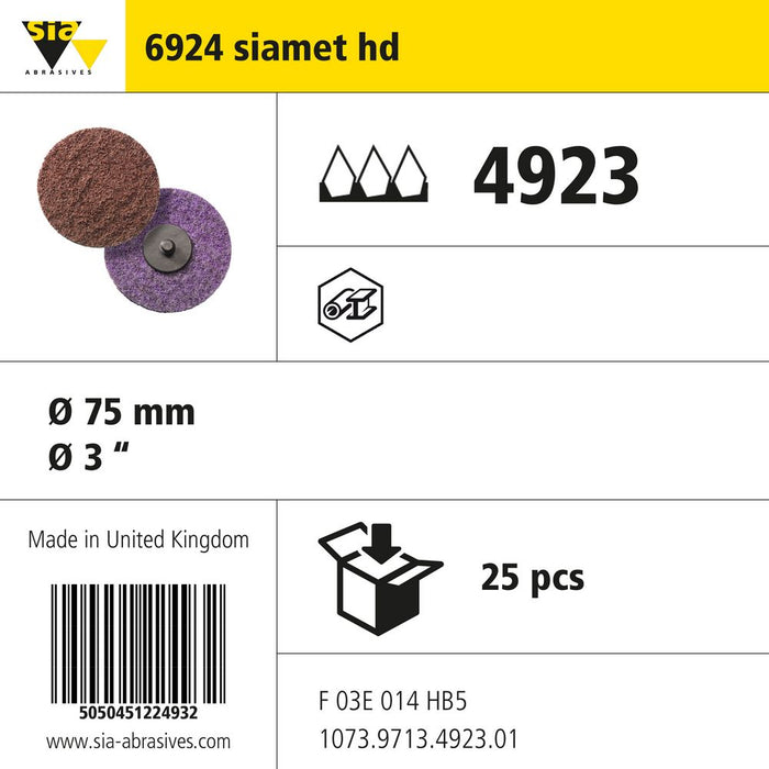 Product info — 6924 hd-scm Ø75mm M